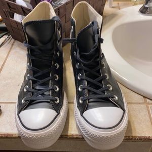 Converse leather
